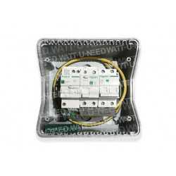 A parafoudre box with a 2-entry sectioner