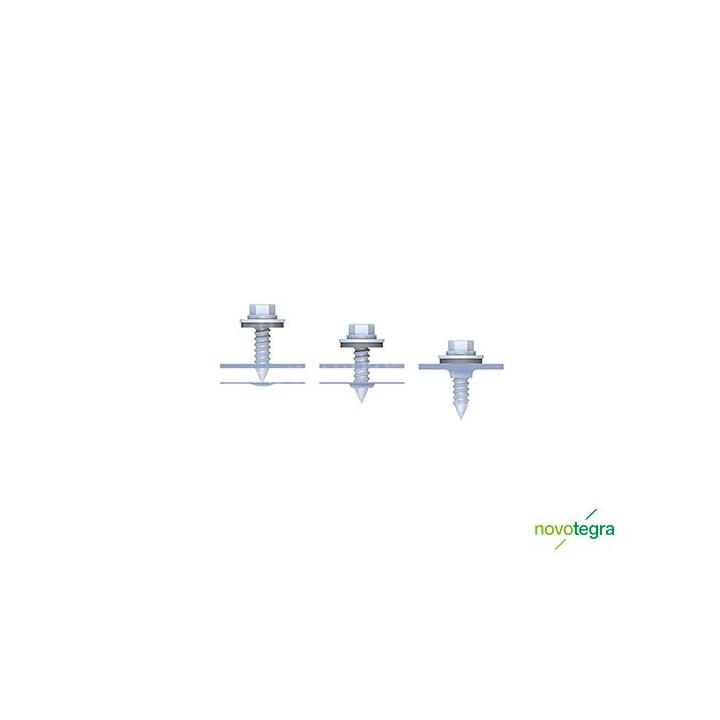 Mounting system for tray roofing