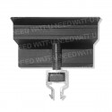 Black quick end clamp 