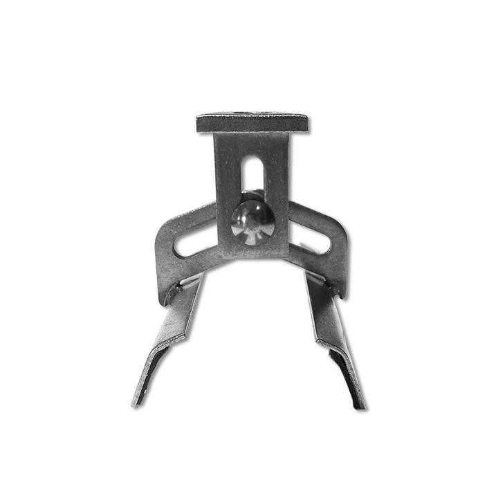 Fixing hook for trapezoidal sheet metal roof