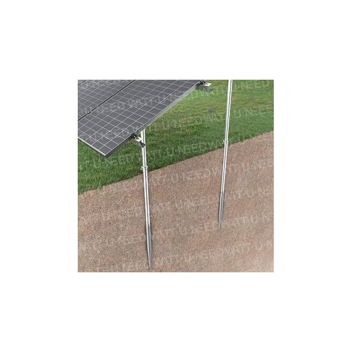 Support double de fixation au sol WS-026M