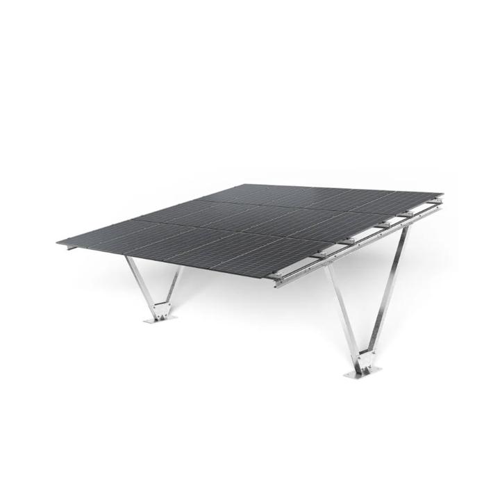 Eenvoudige fotovoltaïsche carport