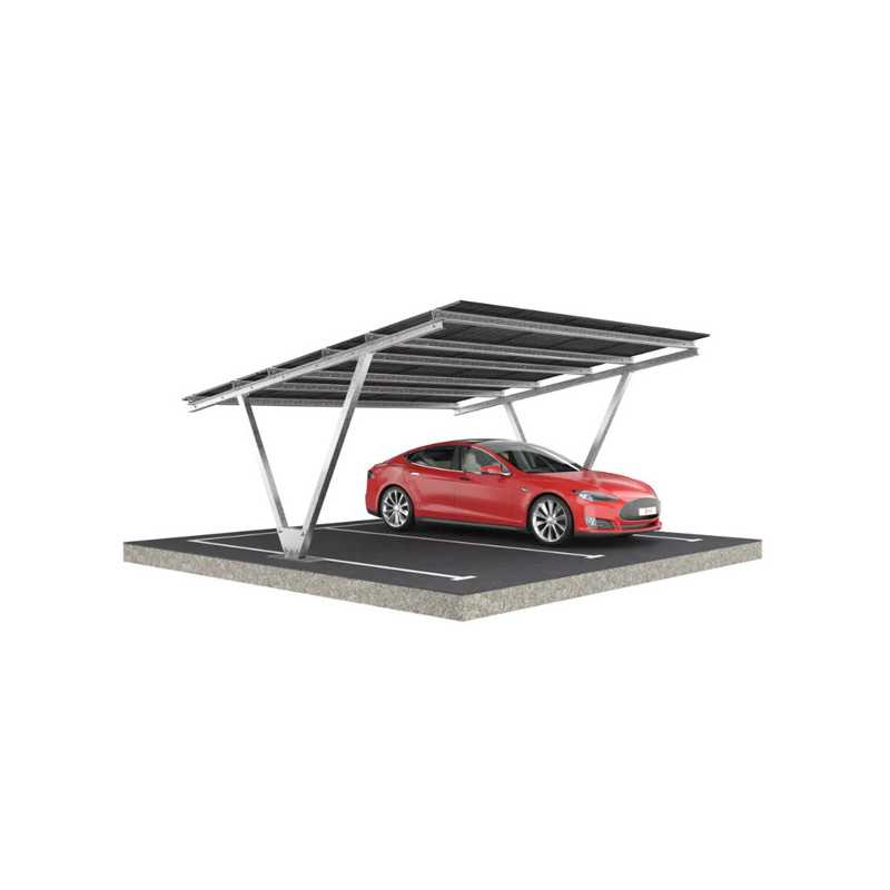Photovoltaic carport single-stand