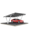 Double photovoltaic carport