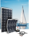 Kit solaire camping-car & bateau TAILLE M - 12V - configurable
