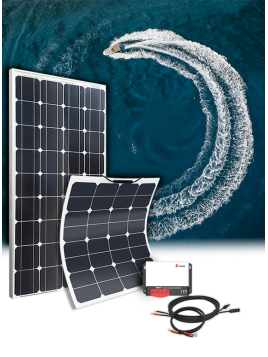 MX FLEX Protect Solar Boat Kit - 100Wc to 130Wc - 12V