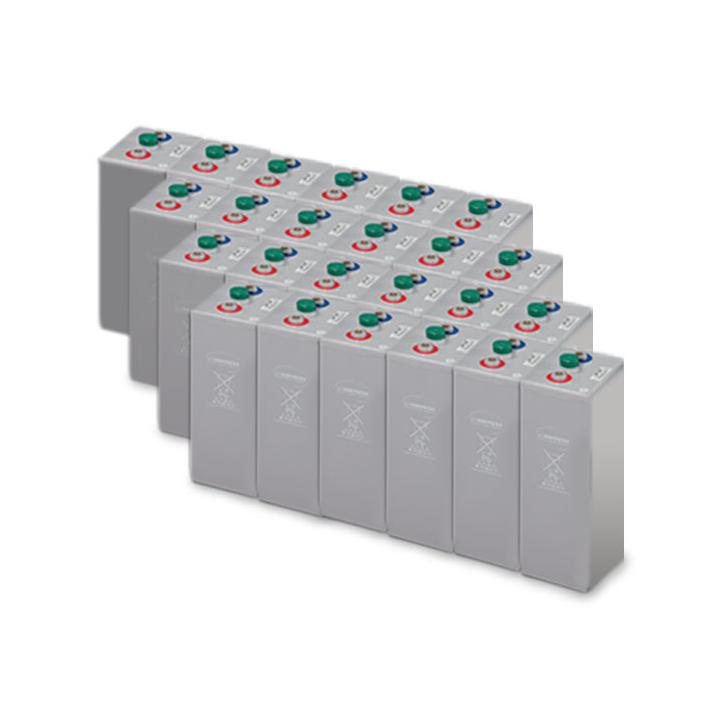 Autonomes Photovoltaik-Kit Klasse 3 - 48 Paneele + OPzV-Speicher 72 kWh | Wattuneed