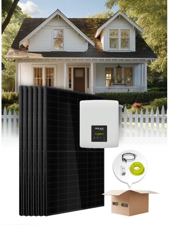 Kit of 6 self-consumption / re-injection panels 1500W without storage Kit of 6 self-consumption / re-injection panels 1500W without storage