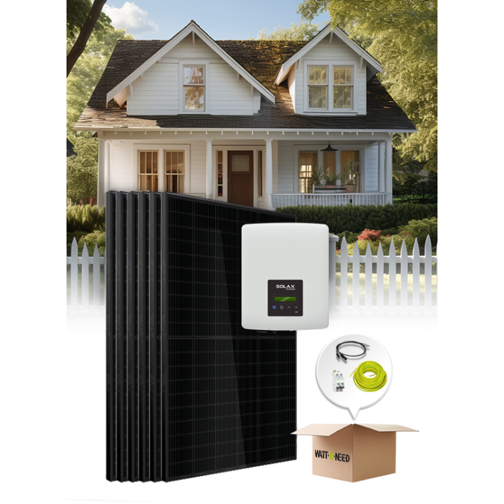 Kit 6 Paneele Eigenverbrauch/Rückspeisung 1500W ohne Speicher