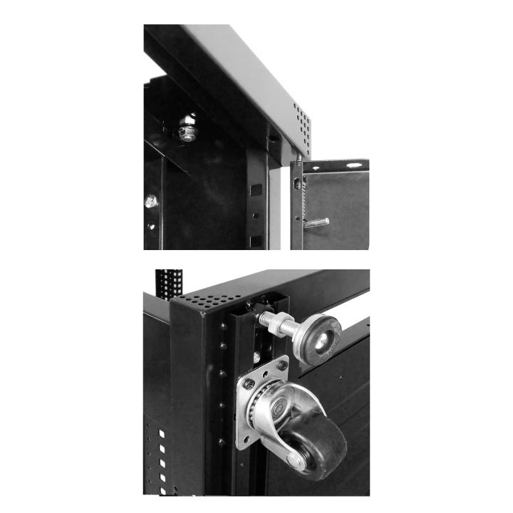 Schrankgestell 19'' sur pied 42U MobiRack