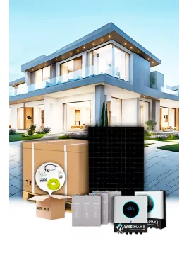 Autonomes Photovoltaik-Kit Klasse 3 - 48 Paneele + OPzV-Speicher 72 kWh | Wattuneed