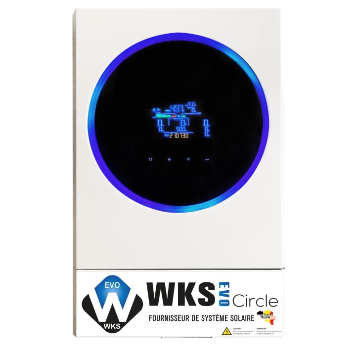 WKS EVO Circle 11,2 kVA omvormerpakket en Pylontech US5000 9,6 kWh lithium accu's