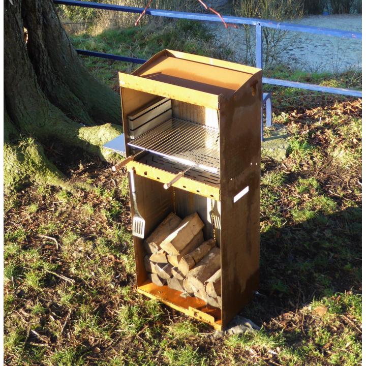 BQ1 Corten barbecue