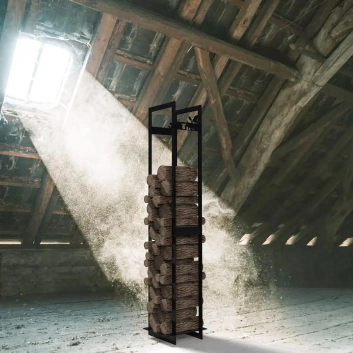 Holzscheitaufbewahrung "Bpyôkki"