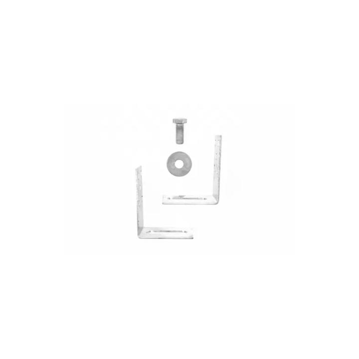 L-Adaptateur 100-160mm pour vis de fondation pour structure sol
