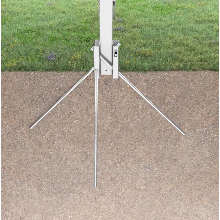 Soporte de suelo doble WW-006