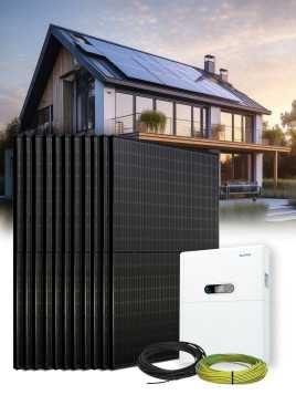 Eigenverbrauchsset 16 Paneele 5kVA Lithium