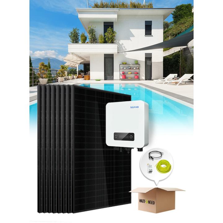 Kit de autoconsumo - 3 kW-inyección cero