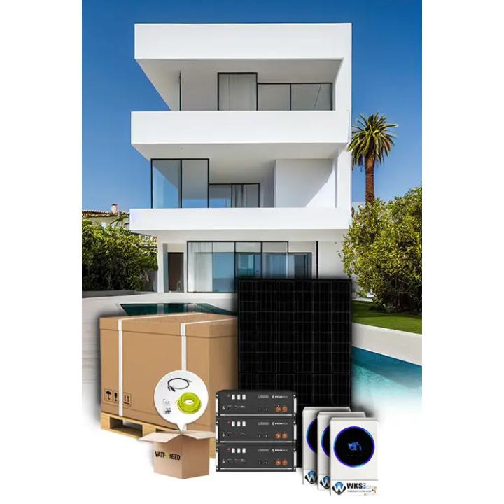Stand-alone solar kit class 25 - 25 panels, 2 Pylontech lithium batteries, 1 inverter WKS Evo MAX II - Wattuneed