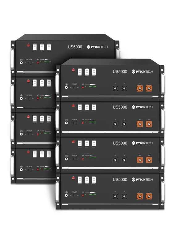 Autonomes Solar Kit Klasse 4 - 60 Paneele, 8 Pylontech Lithium-Batterien, 3 WKS Evo MAX II Wechselrichter - Wattuneed