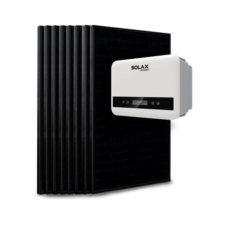 Kit 10 a 18 paneles, autoconsumo / reinyección 5kVa Solax sin almacenamiento