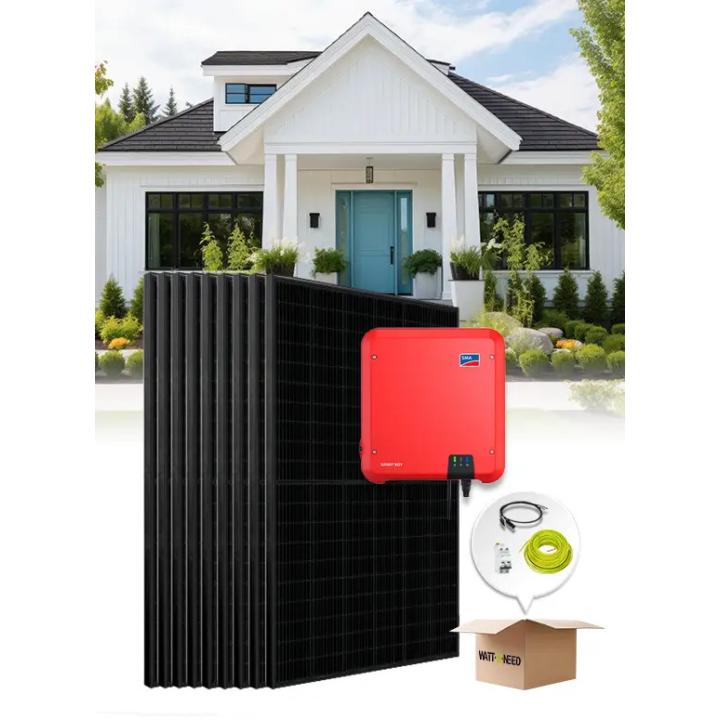 Kit 10 panels self-consumption / reinjection SMA 5000W without storage
