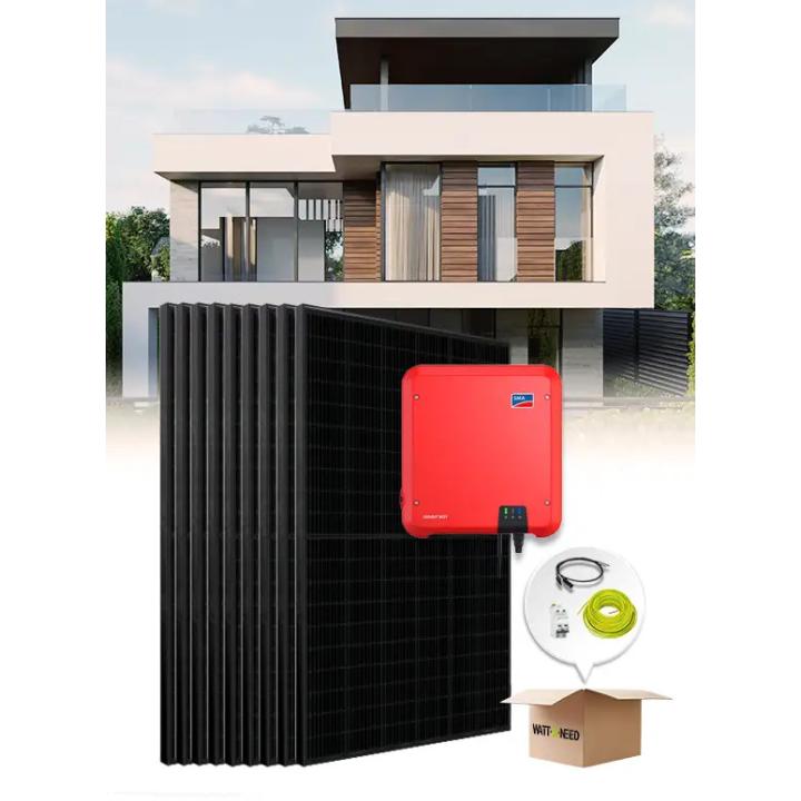 Kit 12 panneaux autoconsommation / réinjection 3000W SMA sans stockage