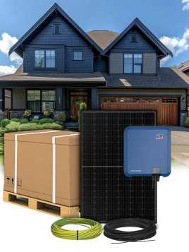 Kit 40 panels self-consumption / reinjection tri 10kW SMA without stor