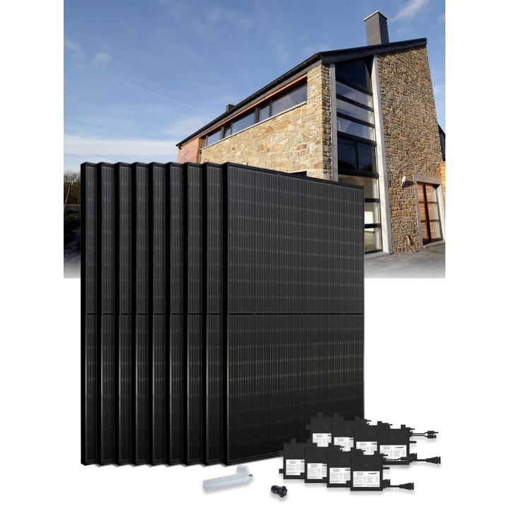 Solenso Zelfverbruik / Re-injectiekit: 8 panelen voor maximale besparingen