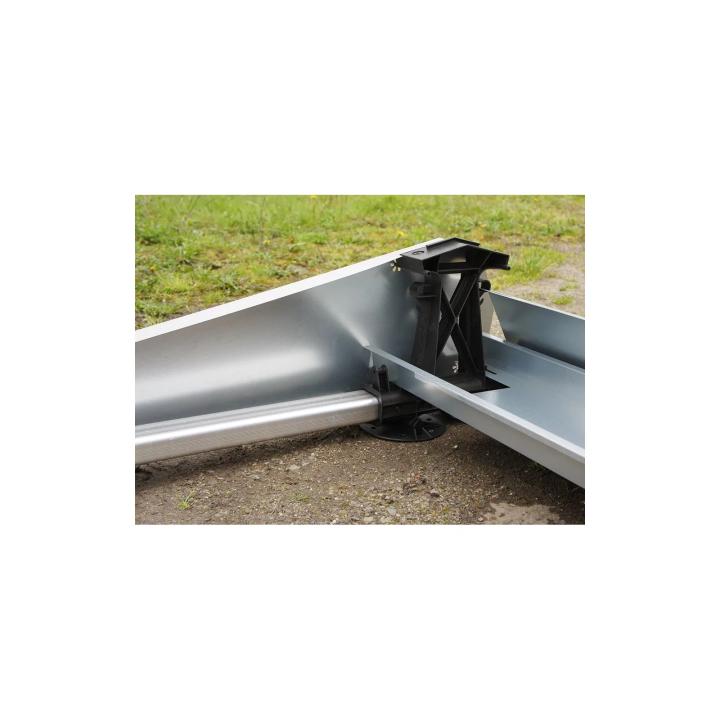 Système FlatFix toiture plate pour panneaux de 105 à 115 cm de large