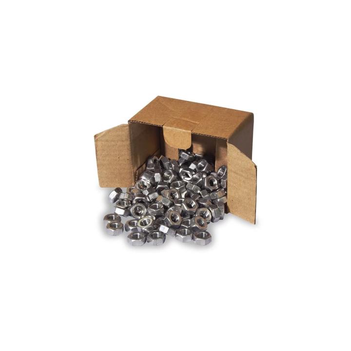 Zeskantmoer met getande basis DIN 6923 M10 - Roestvast staal A2 - x100 stuks