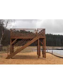 Vis de fondation pour structure sol profile M - 800 mm