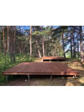 Vis de fondation pour structure sol profile M - 800 mm