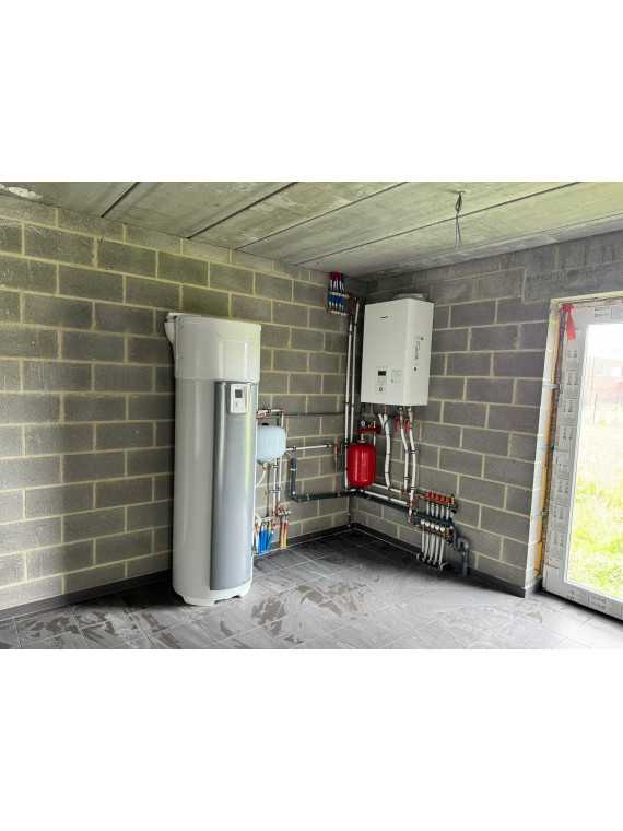 Kit Heat Pump + Boiler Thermodynamic 12 kW - Installation Luxembourg