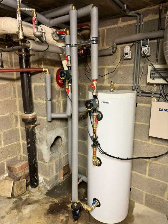 Set Wärmepumpe + Thermodynamischer Boiler 12 kW - Installation Luxemburg