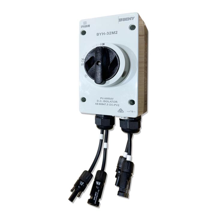 seccionador de 1000V DC 32A con gabinete