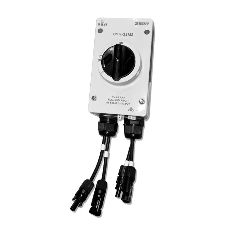 seccionador de 1000V DC 32A con gabinete