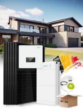 Kit Solaire Autoconsommation 11,3 kWc – Tri 10 kW – Batterie 5,12 kWh – Installé BE