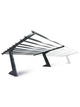 Carport Avrii SOL Integra 2 parkeerplaatsen