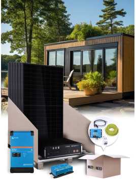Fotovoltaïsche kit Tiny House Victron Flexibele energieoplossing