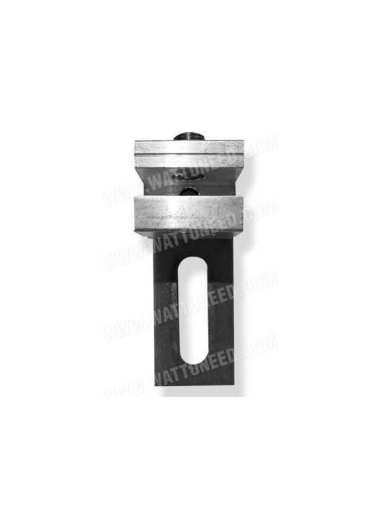 Fijación de raíles para juntas alzadas