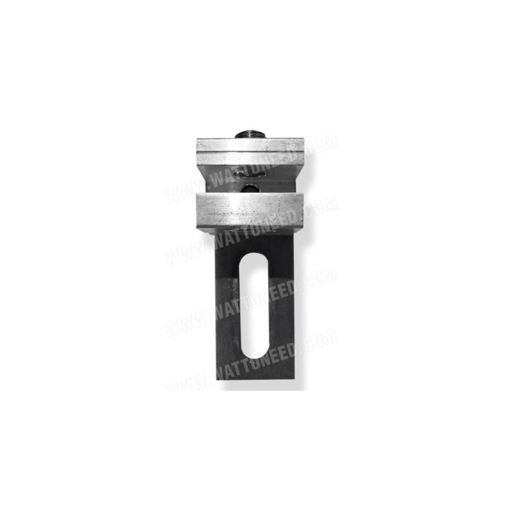 Rail fastener for standing seam