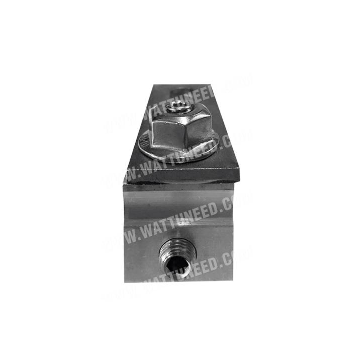 Rail fastener for standing seam