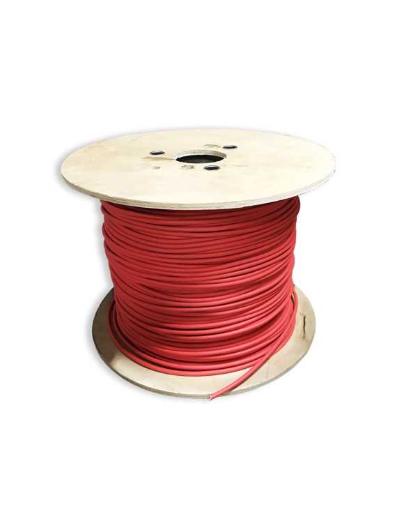 Cable solar 1X6mm² rojo - 500m