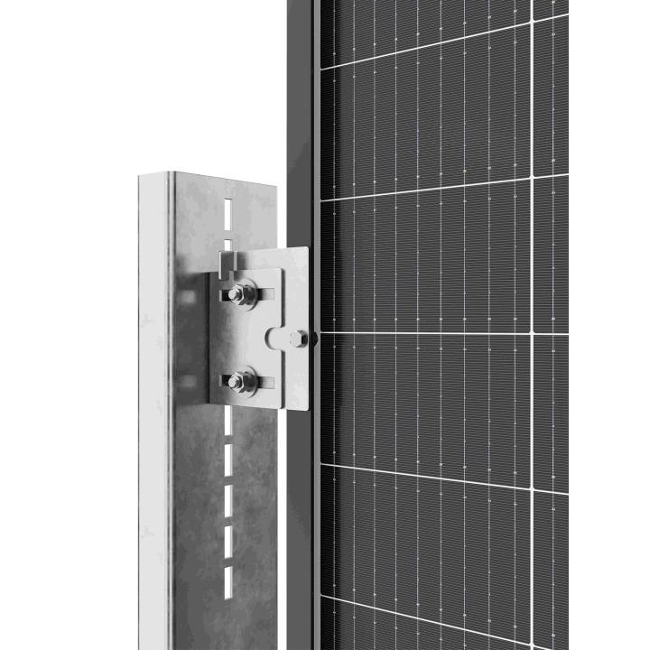 WS-A10P zonnepaneelhek - Verticaal grondmontagesysteem
