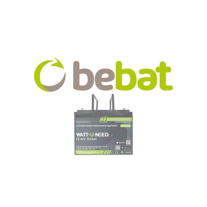Umweltbeitrag Bebat Wattuneed 12.8V 50Ah