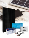 Kit autonome 1 panneau 500VA avec stockage