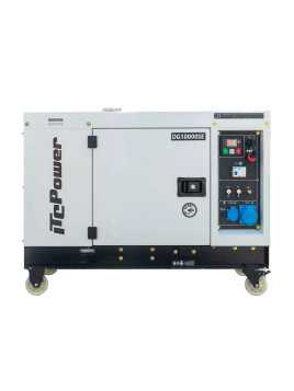 ITC Power DG10000SE 8,5 kW dieselgenerator, volledig vermogen, eenfasig