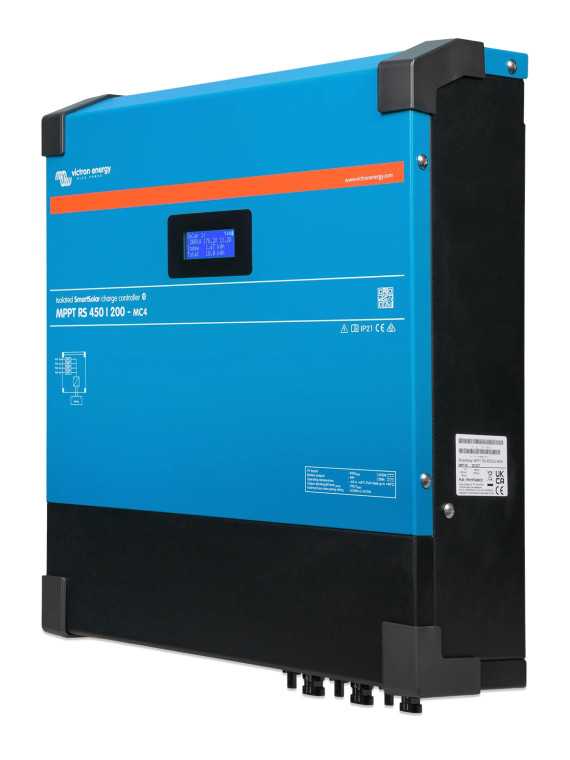 Victron SmartSolar MPPT RS 450/100 to 450/200 charge controller