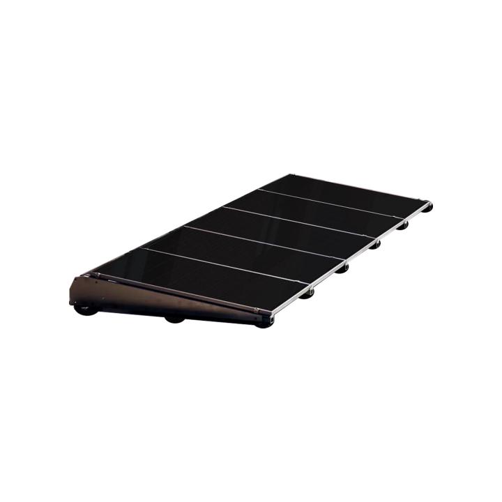 FlatFix flat roof system for portrait panels from 170 to 178 cm